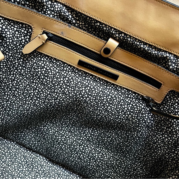 Loeffler Randall Women's Edgy Beige Studded Large Work Tote Purse - Picture 14 of 16